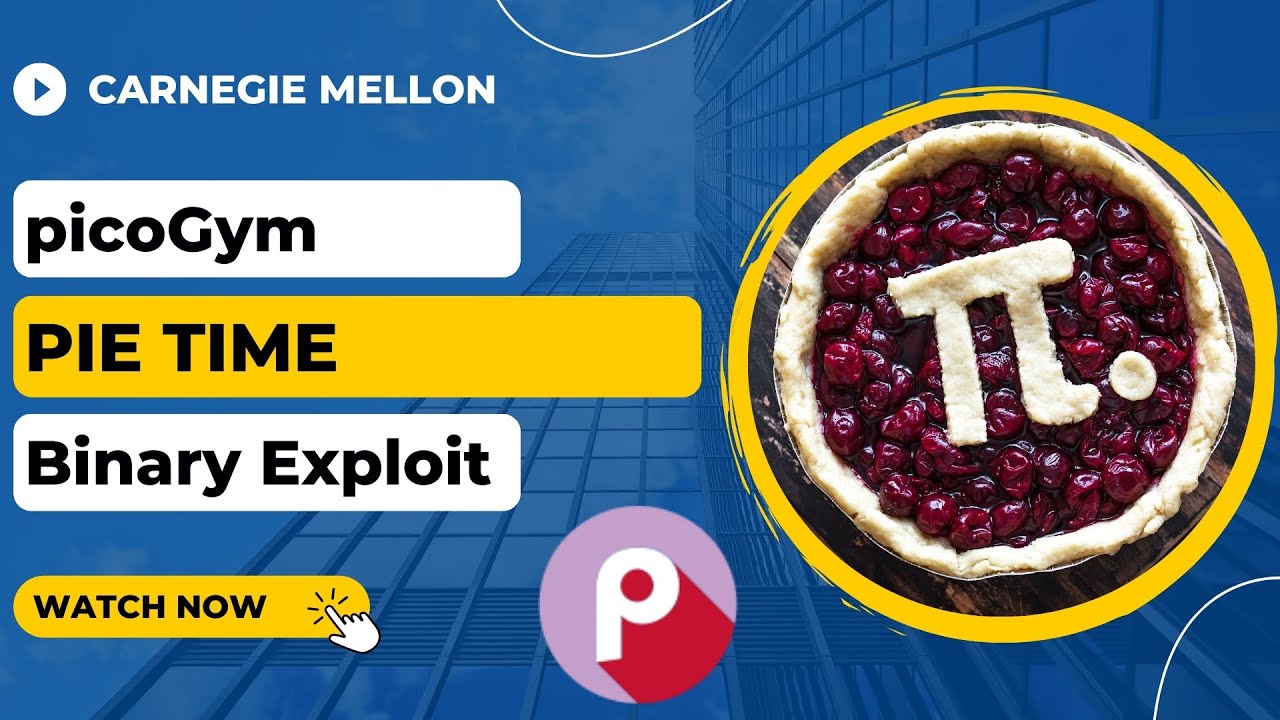 picoGym (picoCTF) Exercise: PIE TIME