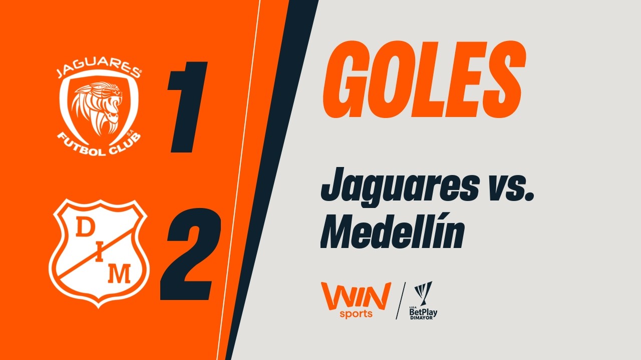 Jaguares vs. Medellín (goles) | Liga BetPlay Dimayor 2026-1 | Fecha 11