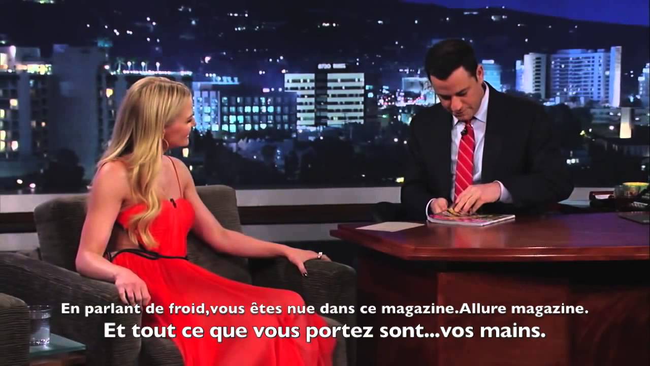 Jennifer Morrison-Jimmy Kimmel-17/04/2013-VOSTFR