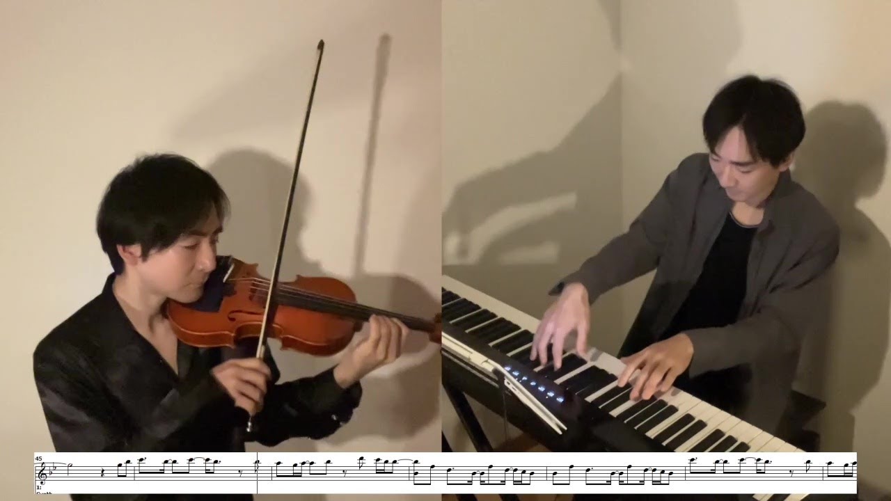 Monochrome / BABYMETAL violin & piano ver. (cover) played by Kenji Miyake