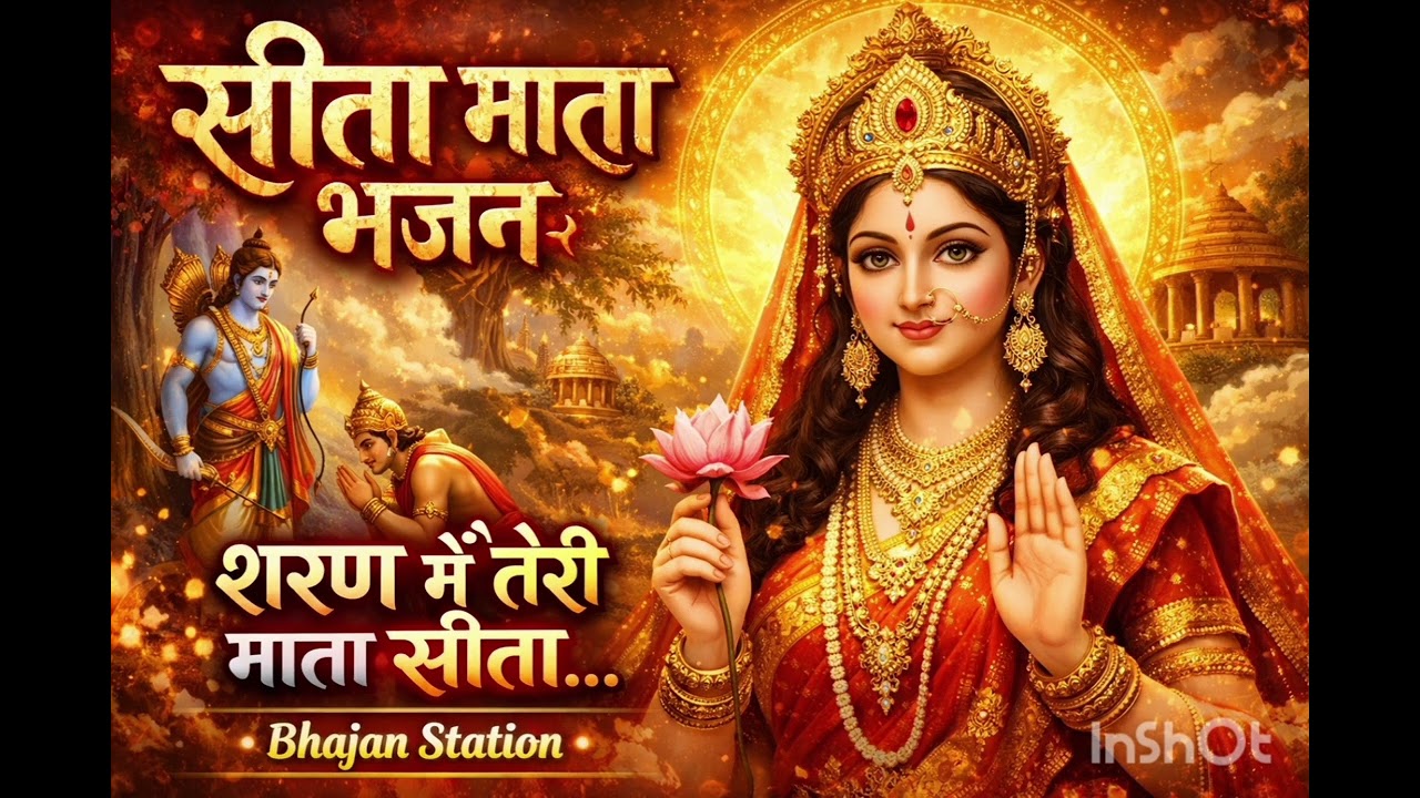 🙏 Sita Mata Bhajan | Divine Bhakti Song | Bhajan Station 🌸