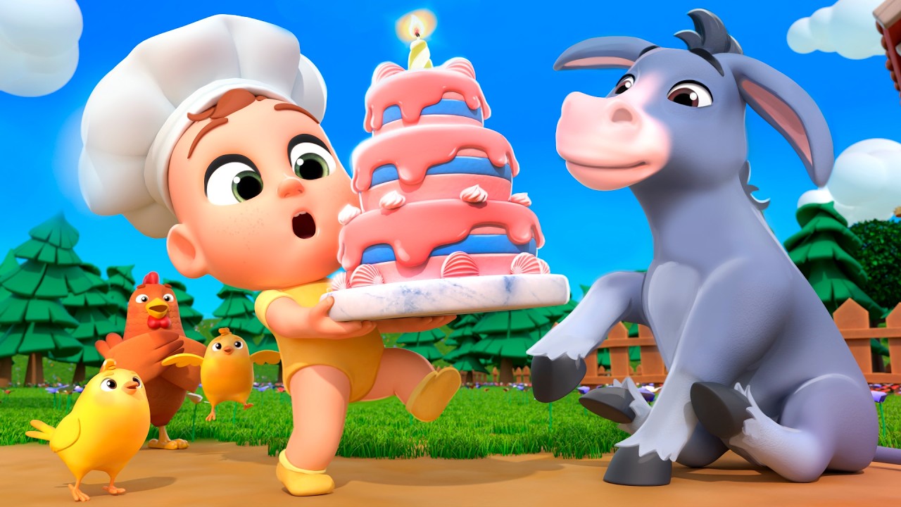 Pat A Cake Farm Animals Song and MORE Educational Nursery Rhymes & Kids Songs