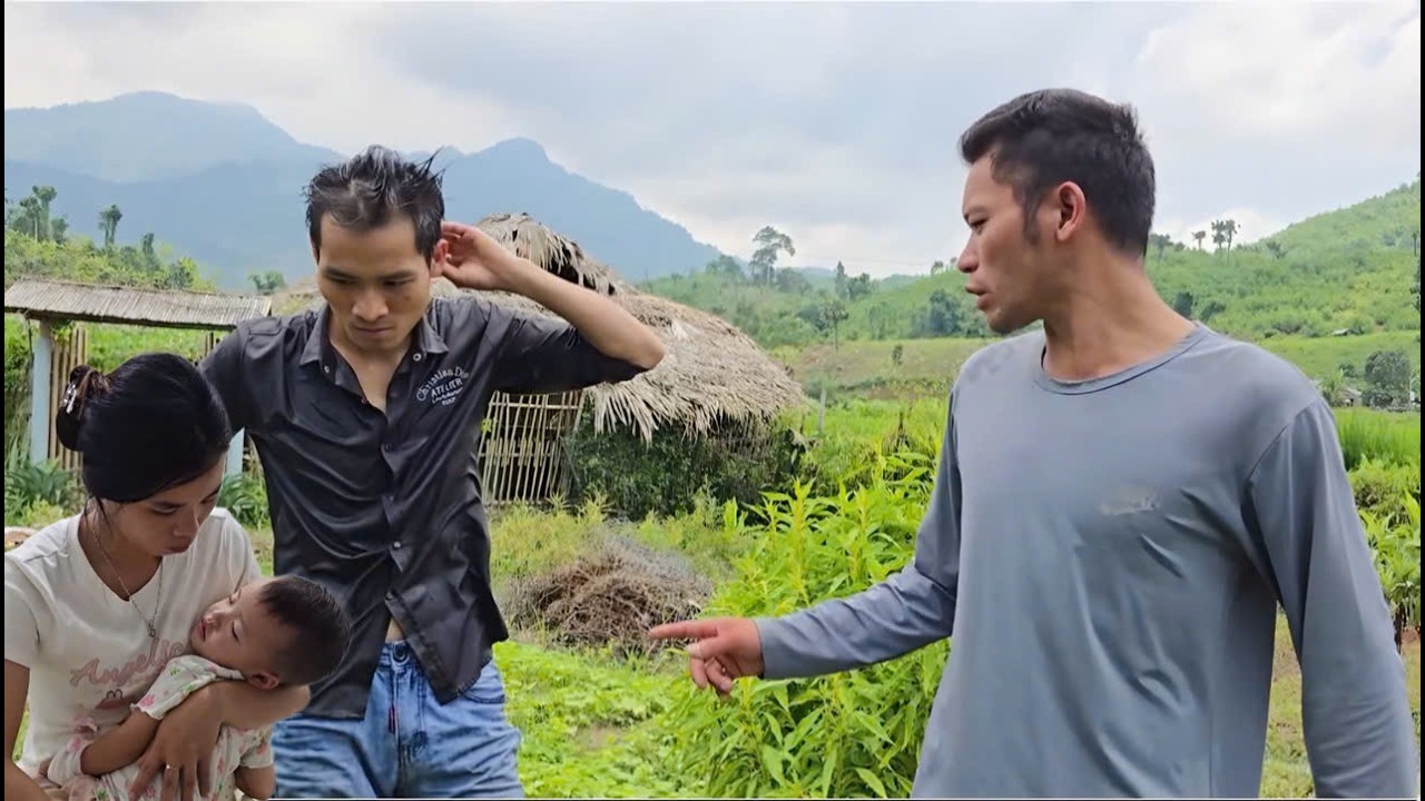 That man came to pick a fight with Tim because Tim had previously gotten Mận pregnant.