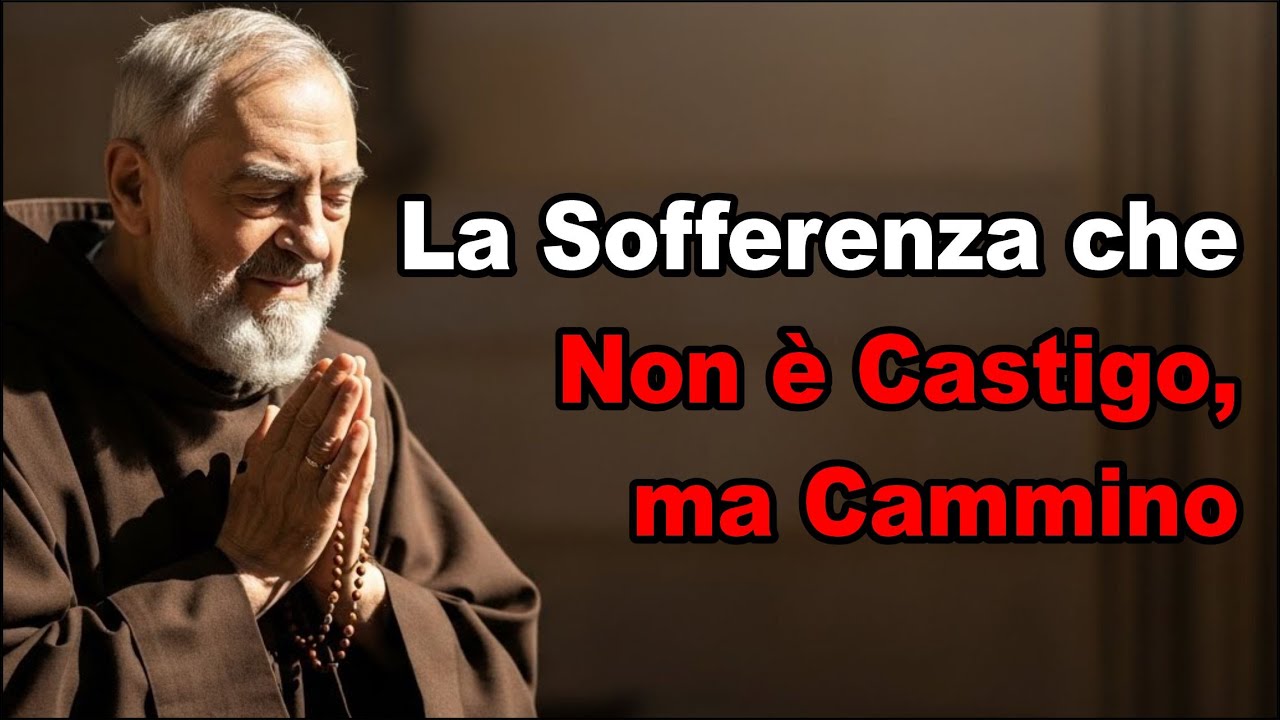 LA SOFFERENZA CHE NON È CASTIGO, MA CAMMINO