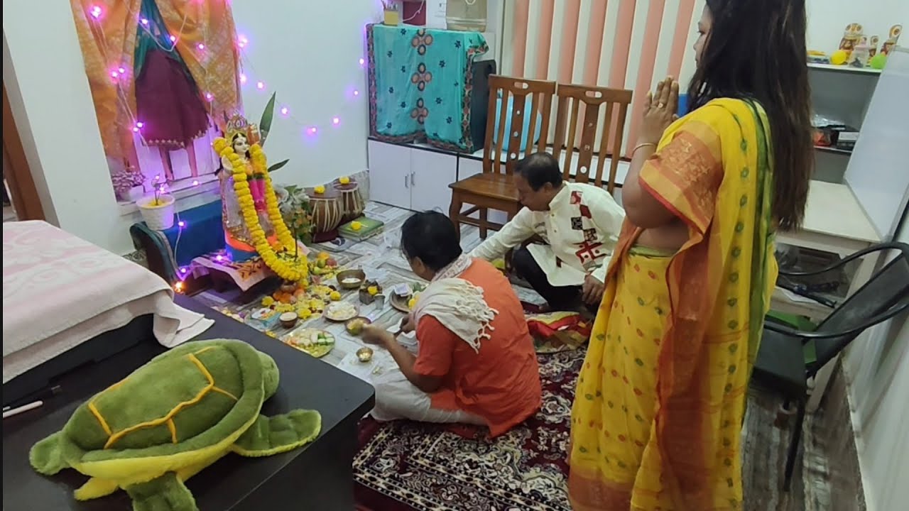 আমার বাড়ির সরস্বতী পুজো সুষ্ঠভাবে সম্পন্ন করলাম। 2026