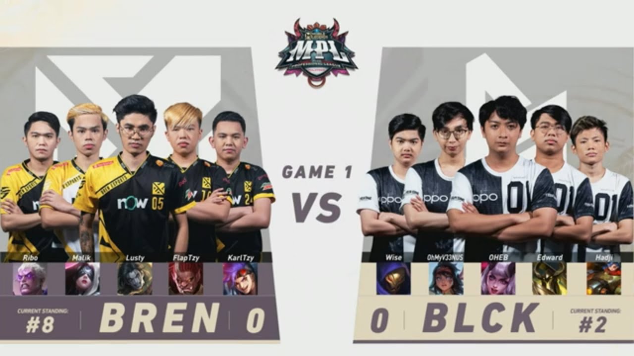 MPL-PH S8 W3D2 BREN VS BLCK Game 1