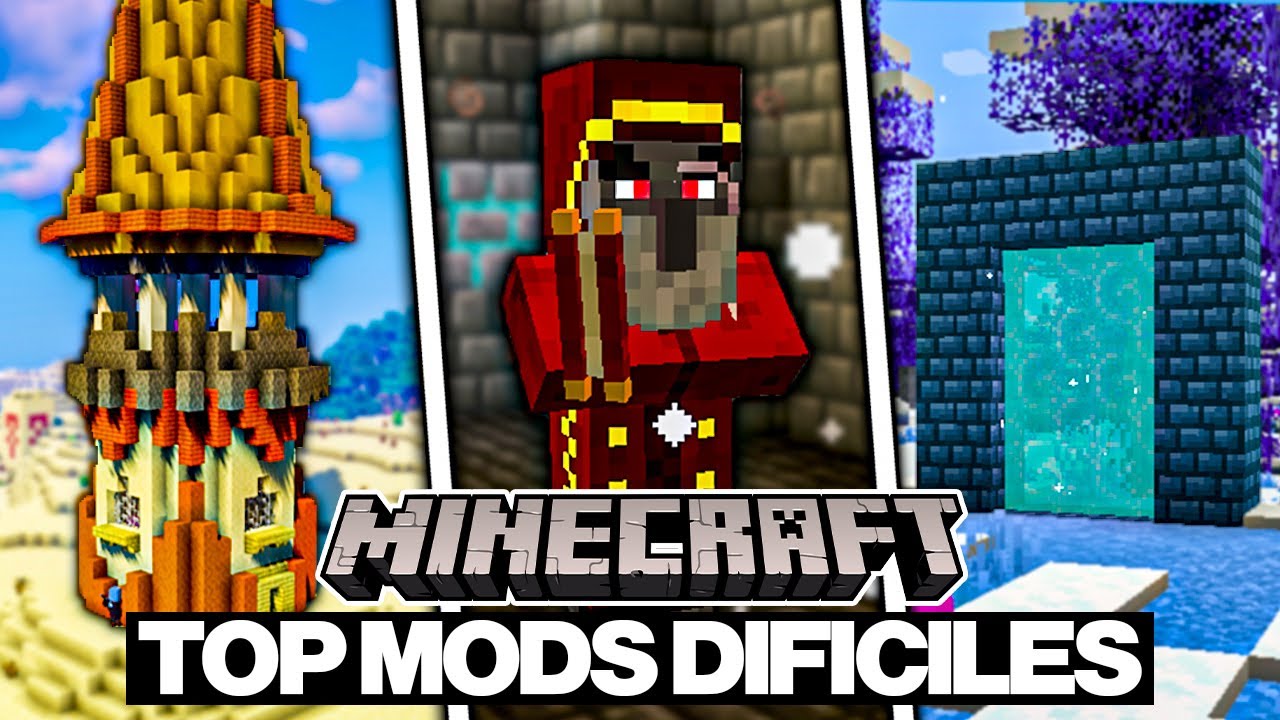 Top 5 Mods que hacen el Juego mas Dificil para Minecraft 1.18 😨