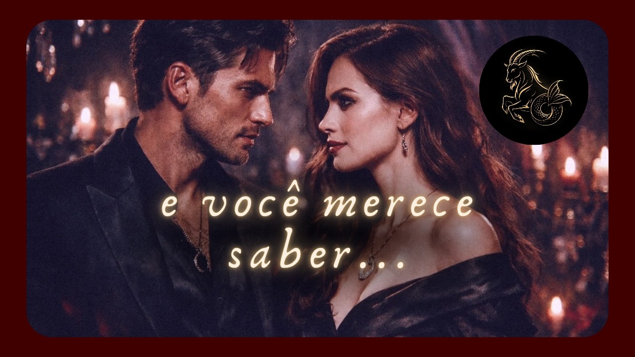 ✦ CAPRICÓRNIO, eu tenho um plano pra nós dois... mas não sei se devo dizer