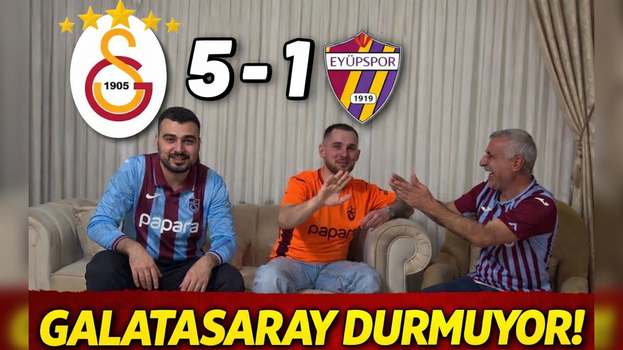 KÜRŞAT VE DAYI GALATASARAY EYÜPSPOR MAÇINA TEPKİ VERİYOR!!!