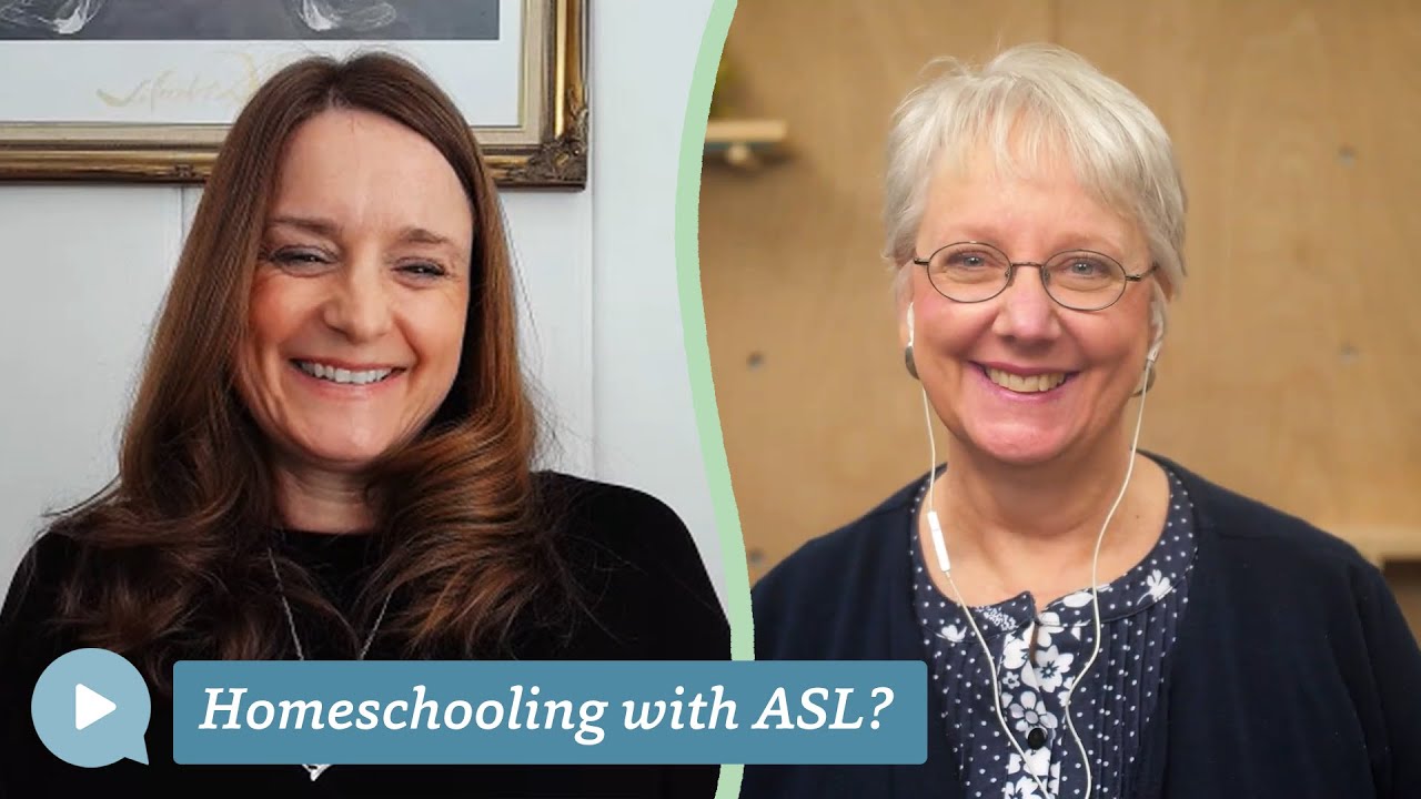 Homeschooling with ASL: Creating Space for Your Unique Learner to Thrive | Homeschool Talks Ep. 104