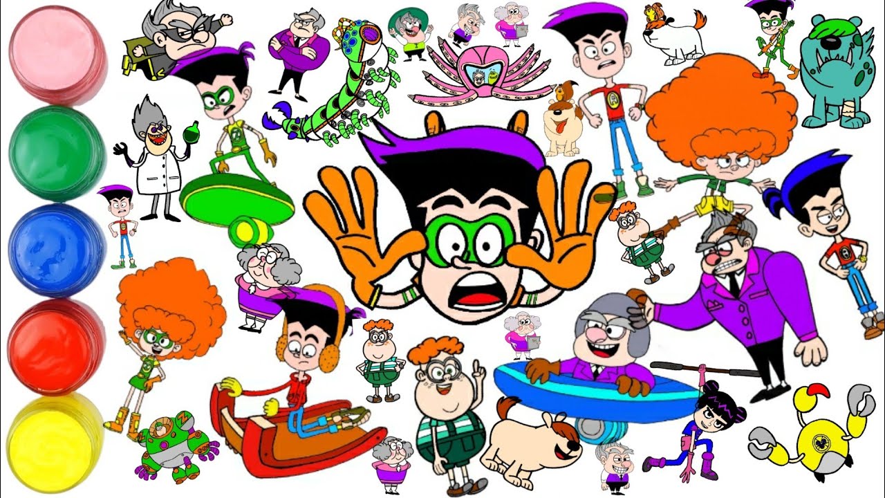 TRT Çocuk Z Takımı Karakterleri Çizim ve Boyama Oyunu | Çocuklar için Çizim ve Boyama Videoları