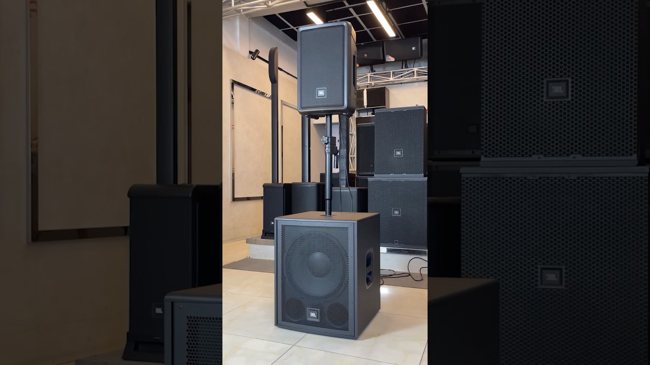 JBL IRX Series Portable PA System &ndash; Full setup & sound testing!🔥🔥#jbl #youtube #shorts