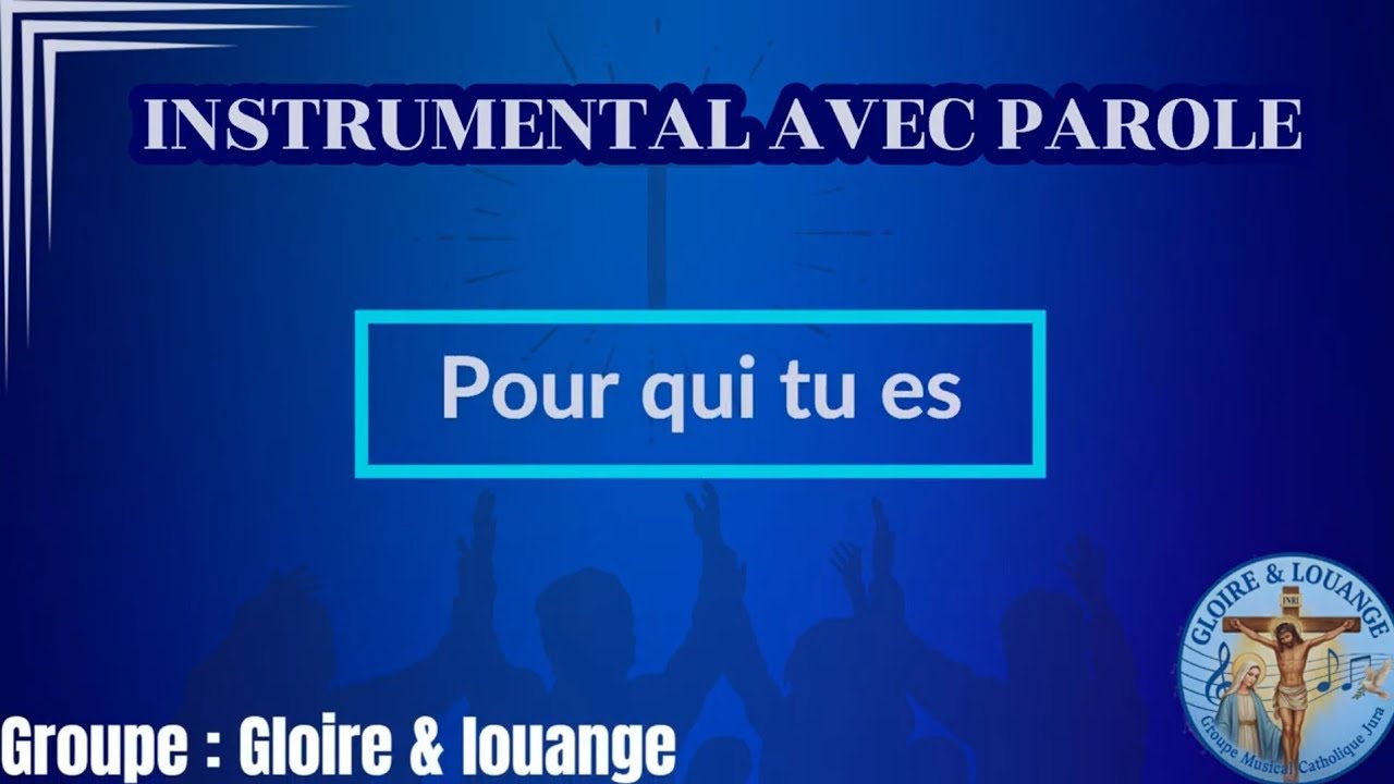 🎶Pour qui tu es - version instrumental / karaoke