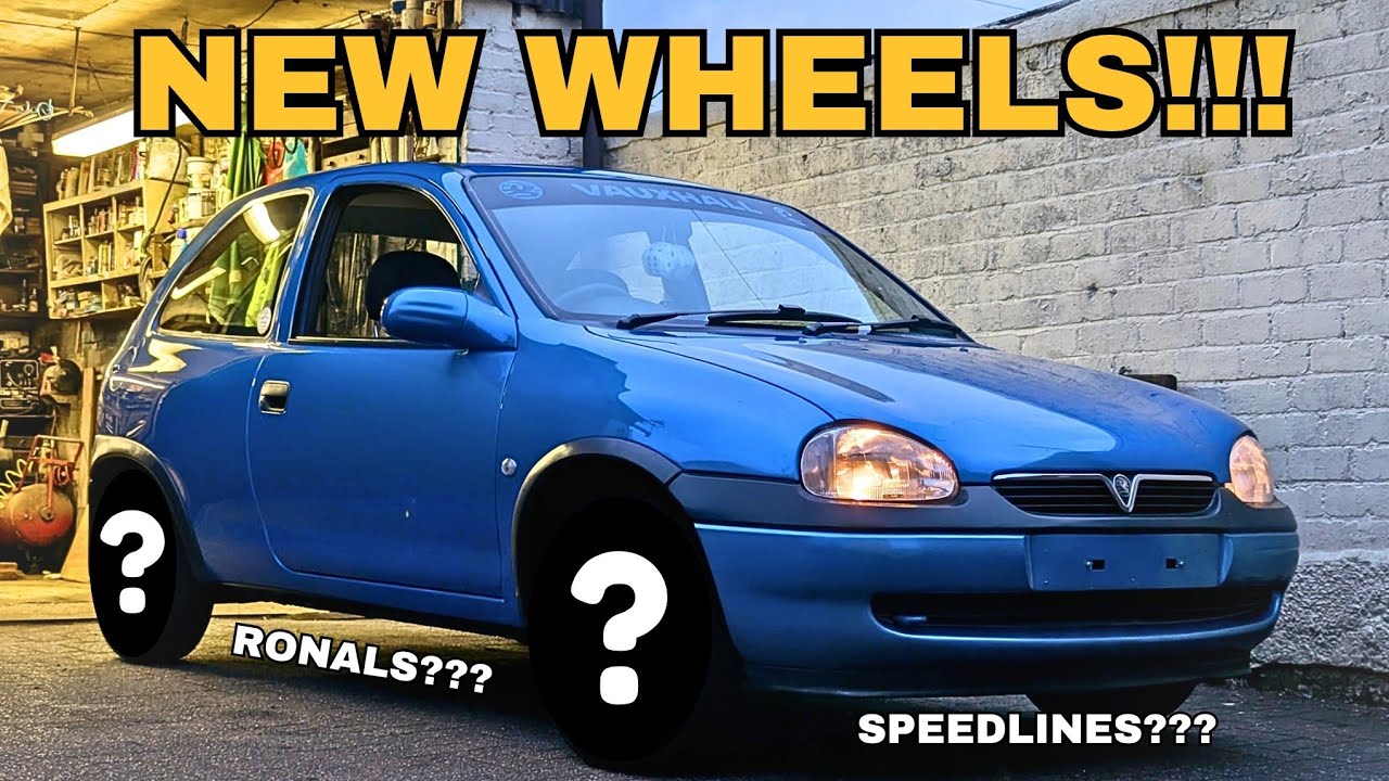 I Bought NEW WHEELS for my Vauxhall Corsa b!!! (It Wasn't Easy)