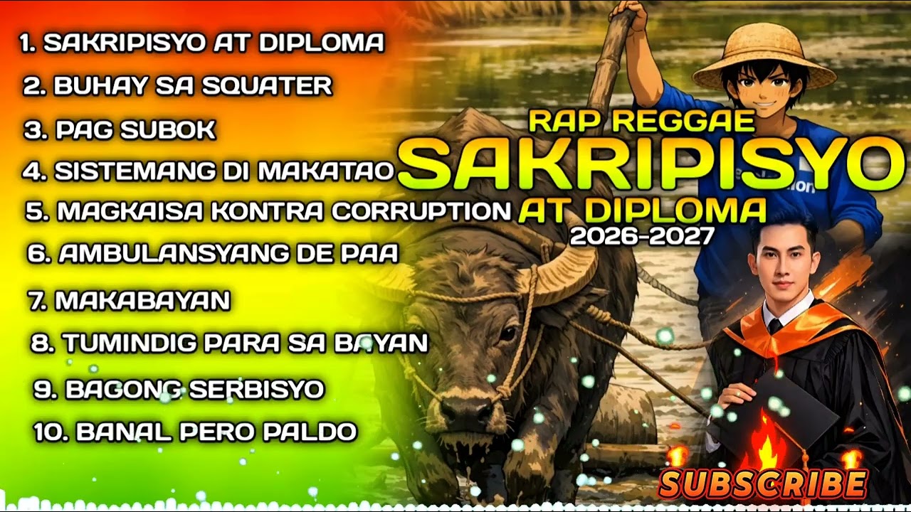 SAKRIPISYO AT DIPLOMA NONSTOP RAP REGGAE MIX 2026-2027 / MR.FR311 OFFICIAL 