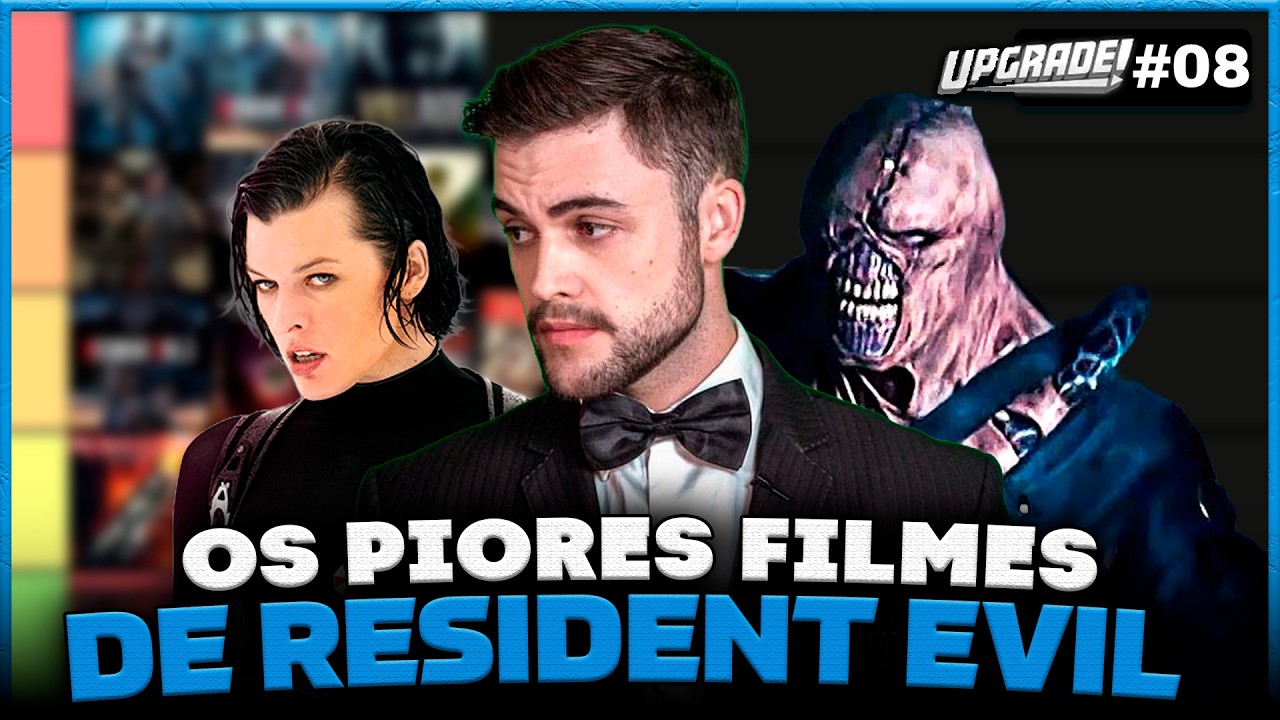 OS PIORES FILMES DE RESIDENT EVIL com MIGUEL PEEWEE (Rankeados) - ⏫ UPGRADE #08