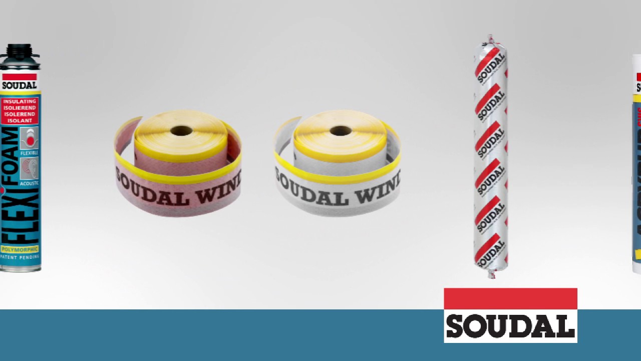 Soudal Window System -  Abdichtungssysteme  für Bauanschlussfugen