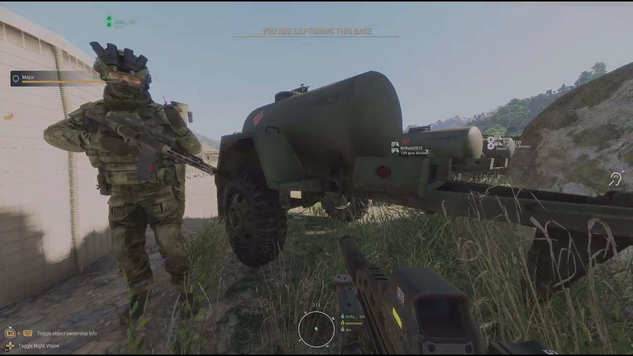 Heli takedown #armareforger 