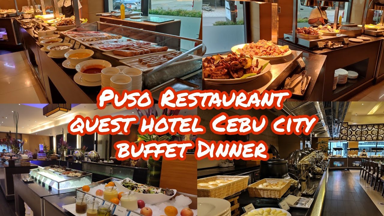 Puso Restaurant Quest Hotel Cebu Dinner Buffet