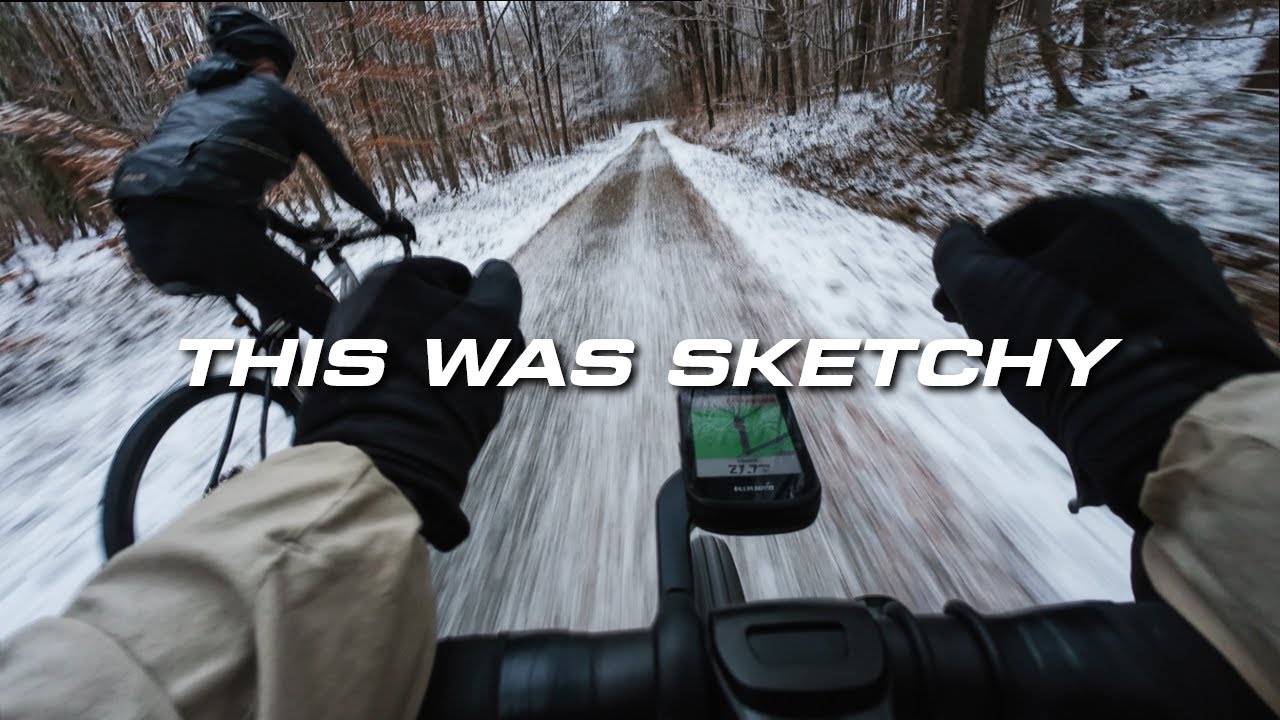 100 km Through Ice & Snow | A Winter Gravel Ride
