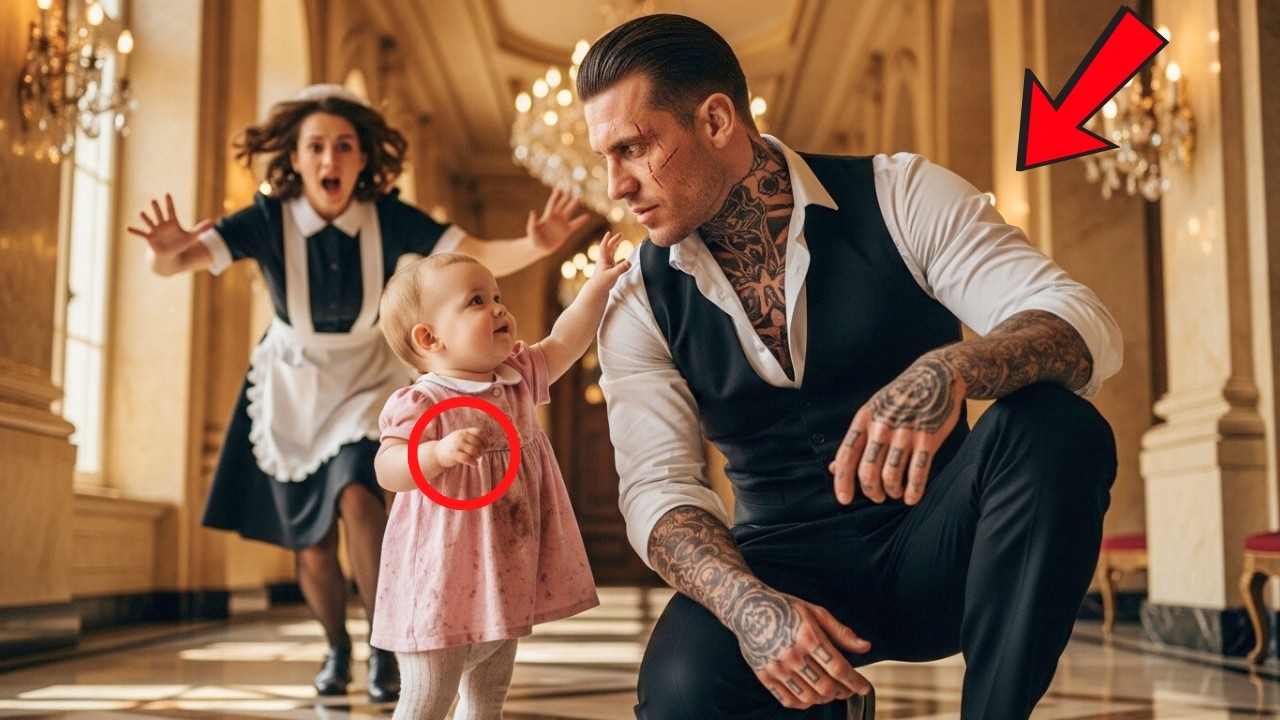 Mafia Boss Stunned as a Poor Maid’s Baby Clings to Him — What He Did Next Is Heartbreaking