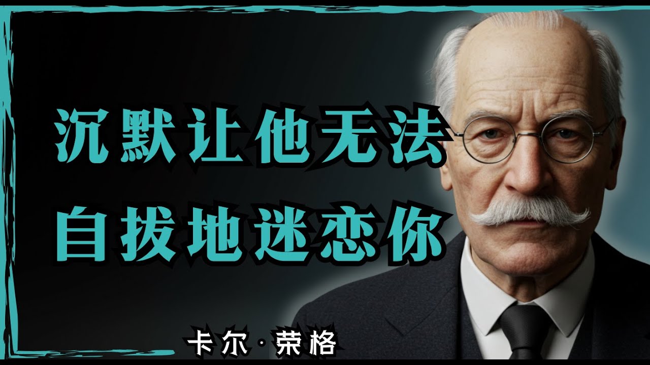 学会正确“无视”男人，他会像上瘾般追逐你！| 卡尔·荣格的智慧