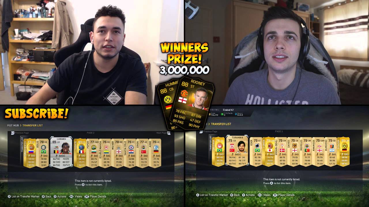 FIFA 15 TRUMPS!! - w/ SIF ROONEY & SIF HUMMLES!! - FIFA 15 DISCARD PACK OPENING!!