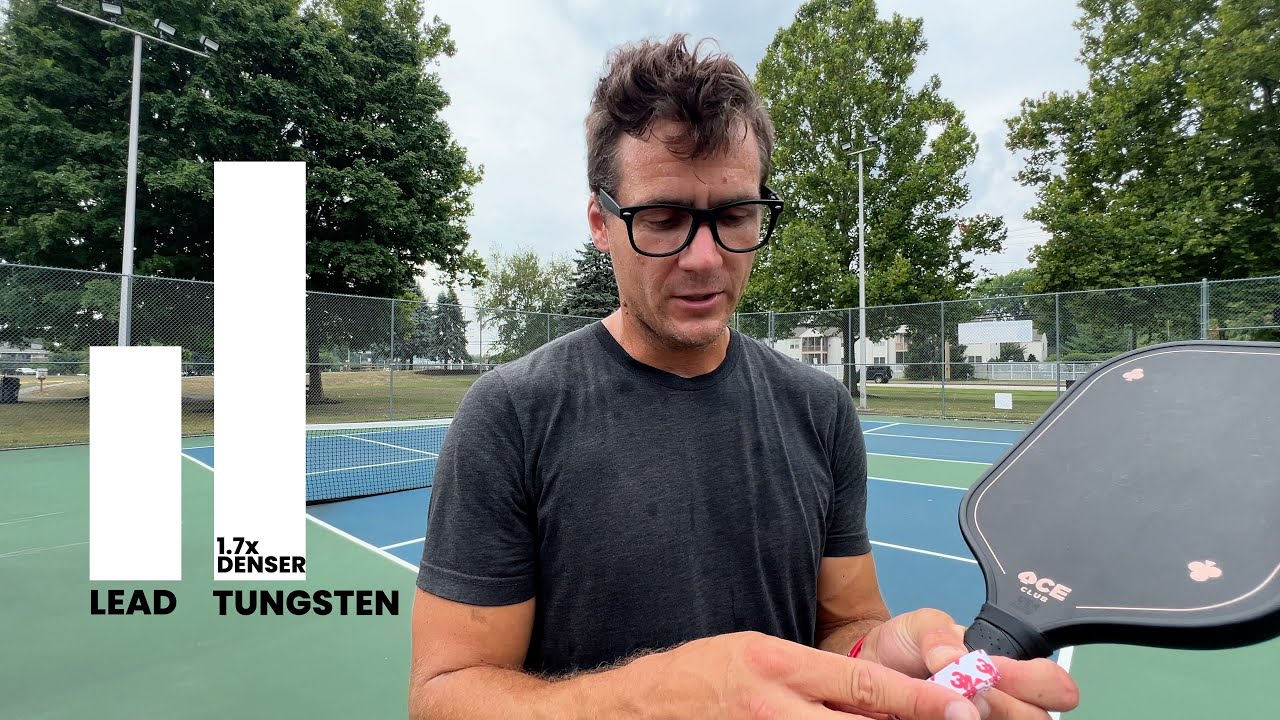 Tungsten Tape for Pickleball Paddles
