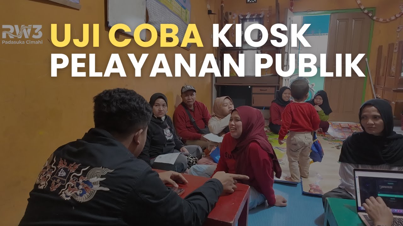 KIOSK PELAYANAN PUBLIK DI UJI COBA | Raden Raka RW GenZ