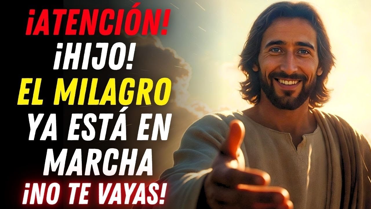 ⚠️ HIJO, VENGO A ADVERTIRTE: NO TE RINDAS HOY, EL MILAGRO YA ESTÁ EN MARCHA
