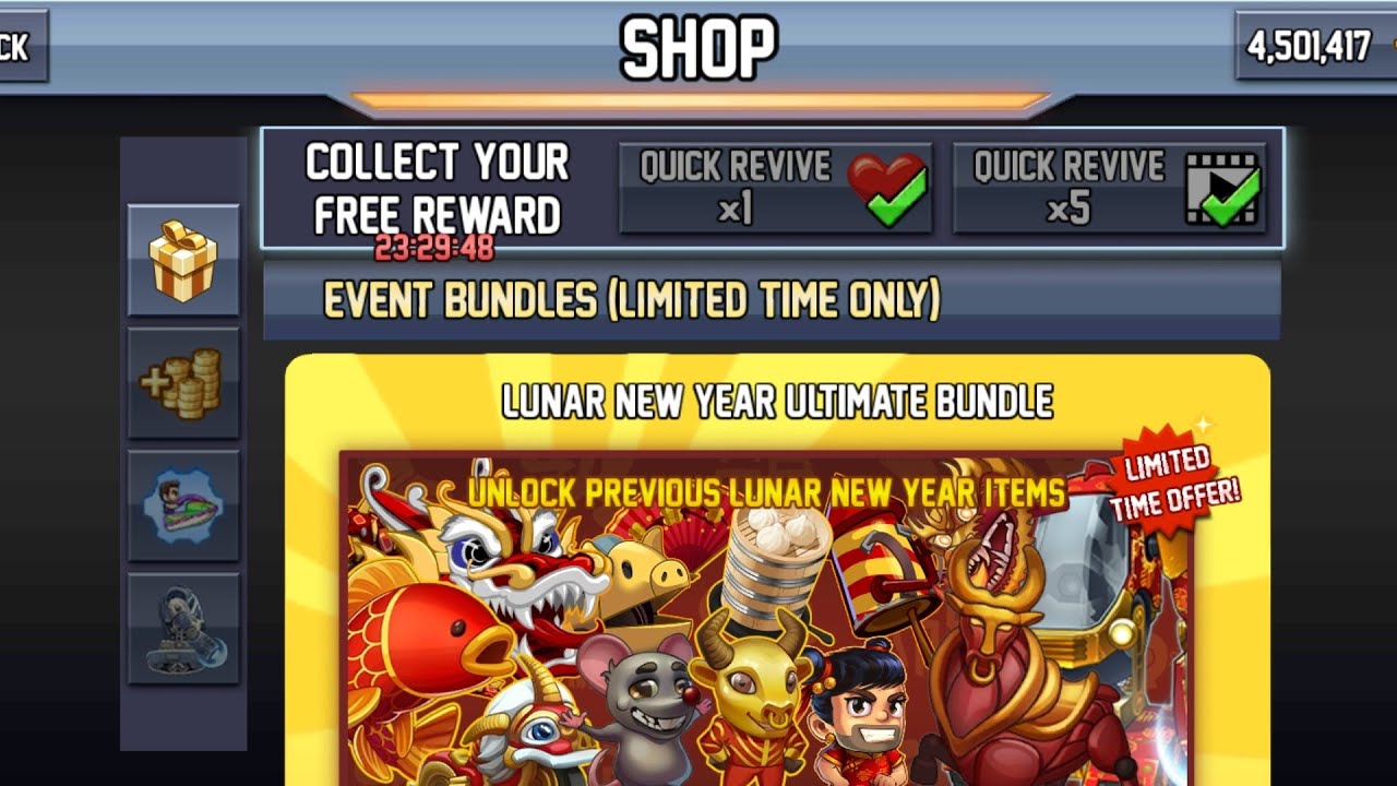 Jetpack Joyride Chinese New Year Gameplay!