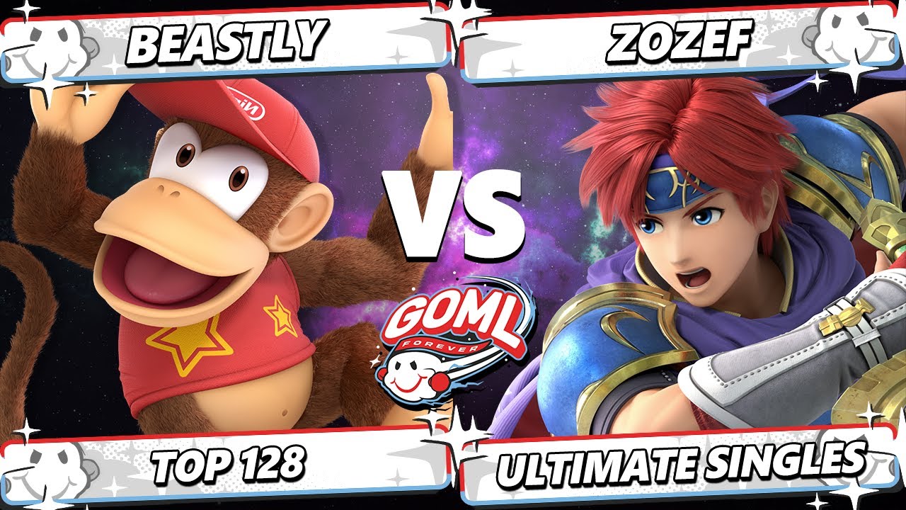 GOML 2025 - Beastly (Diddy Kong) Vs. Zozef (Roy) Smash Ultimate - SSBU
