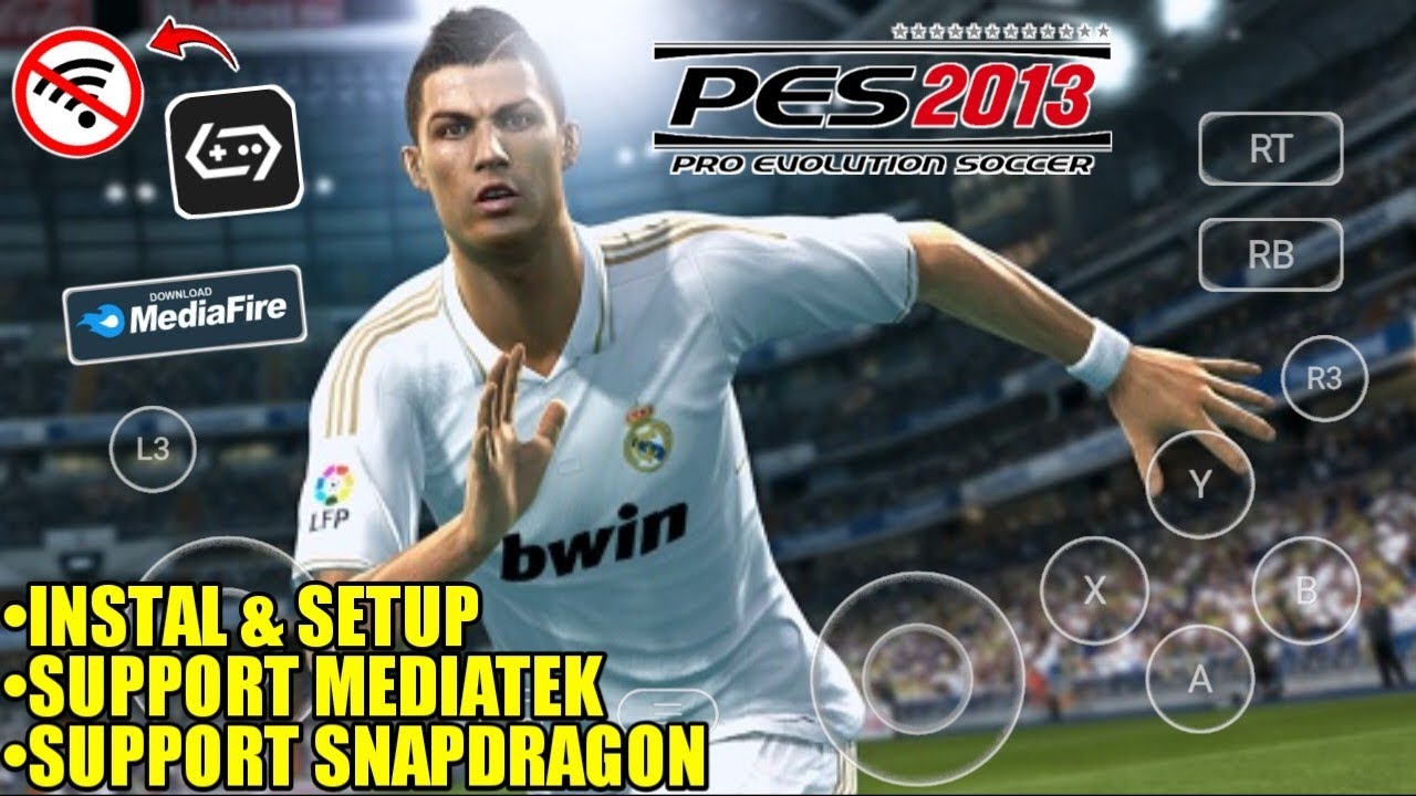 Cara Pasang PES 2013 Di Android Offline | GAMEHUB Emulator Pc