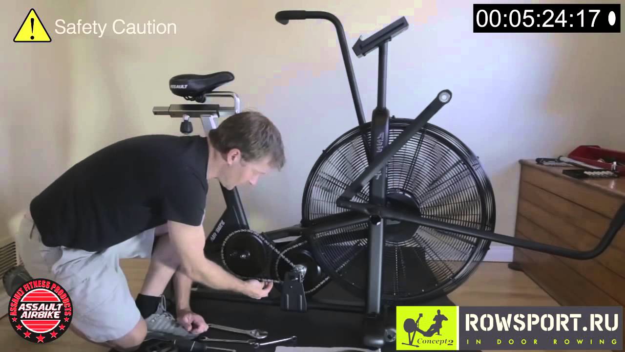 Обслуживание велотренажера Assault Air Bike