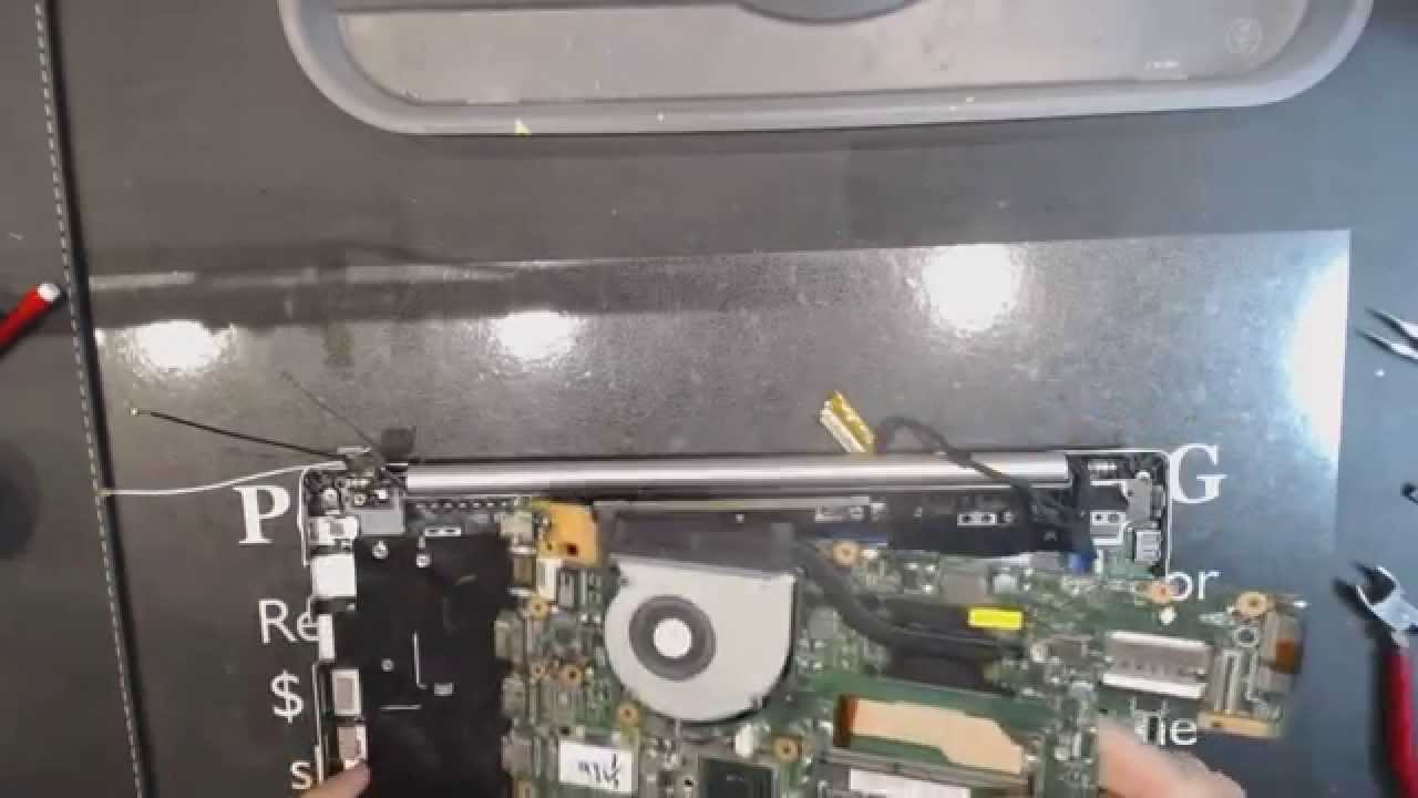 Asus S400c vivobook S400 Laptop Power Jack Repair broken socket input port fix
