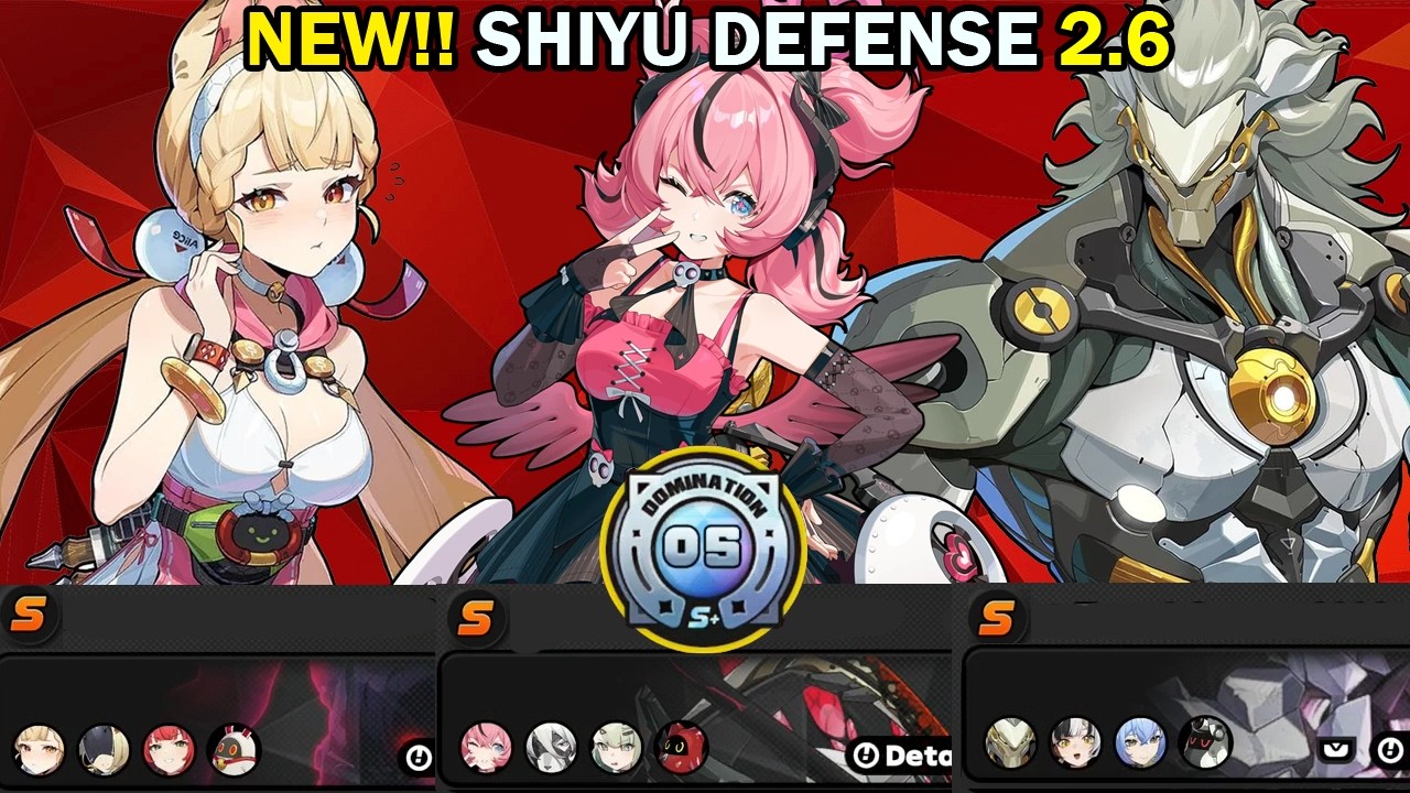 NEW Shiyu Defense! | Alice, Aria & Banyue! | Node 5 S+ Clear | Zenless Zone Zero ZZZ 2.6
