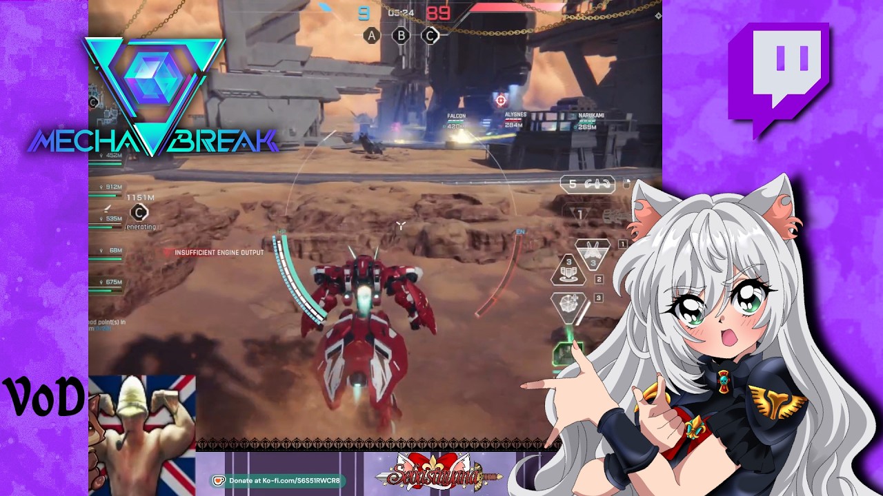 A Magical Catgirl in a mech again! Mecha BREAK with @HMSAshbridge ┃ Stream 27.02.2026