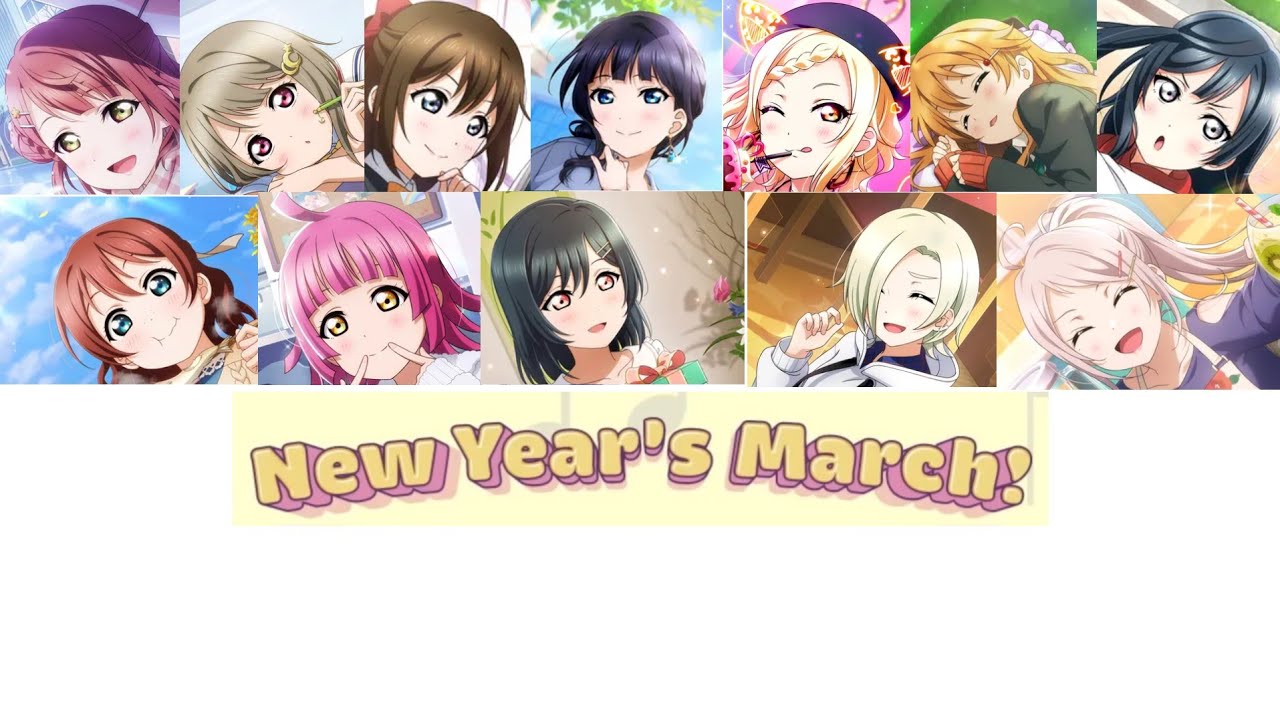 New Year's March 한글자막[jpn,kor]