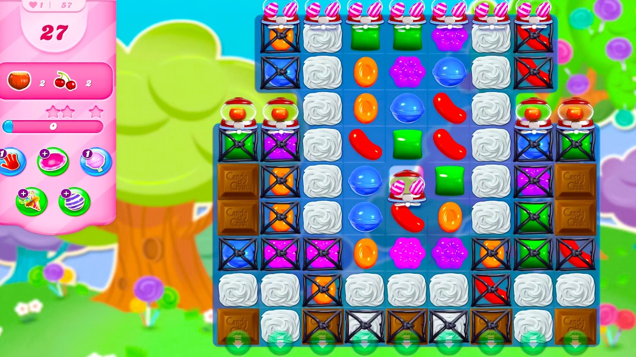 Геймплей Candy Crush Saga на Android — Старая версия — Часть 4