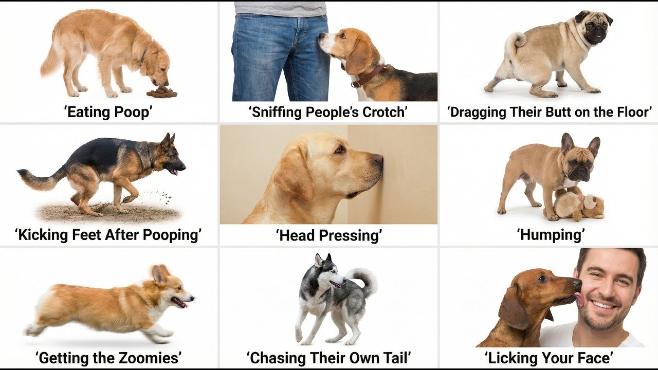 Every Strange Dog Behavior Explained in 8 Minutes