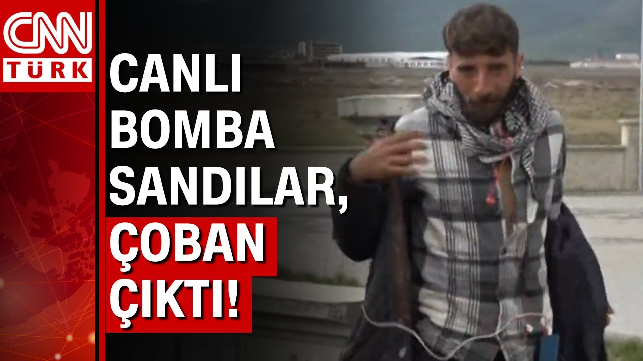 Erzurum'da 'Canlı bomba' denilerek ihbar edilen kişi, çoban çıktı!