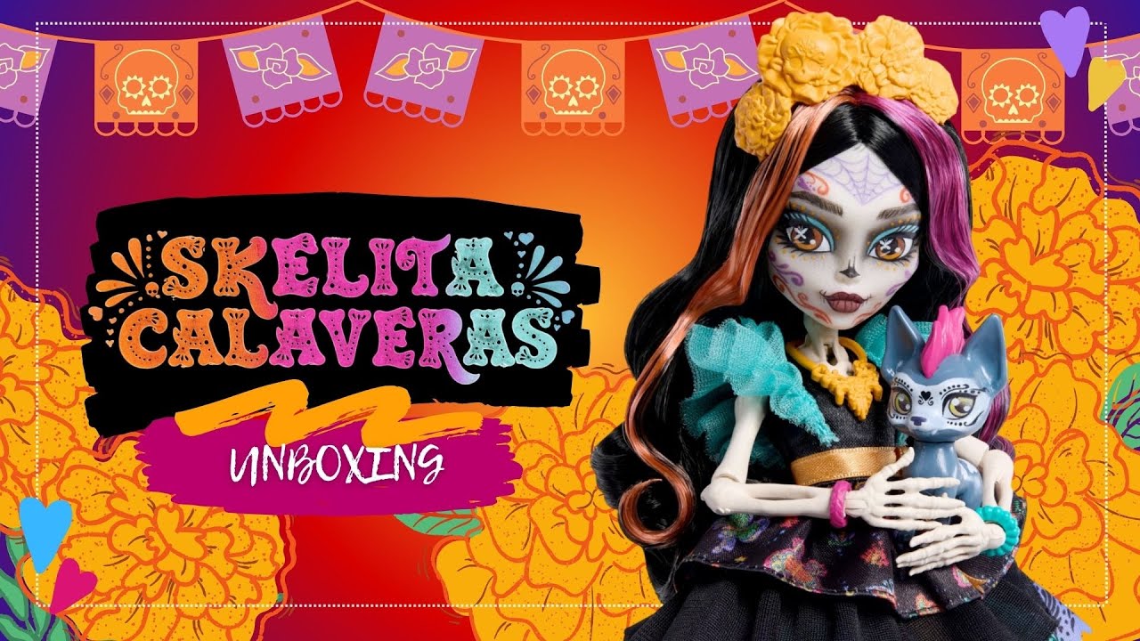 Skelita Calaveras 💀 | Unboxing Monster High G3