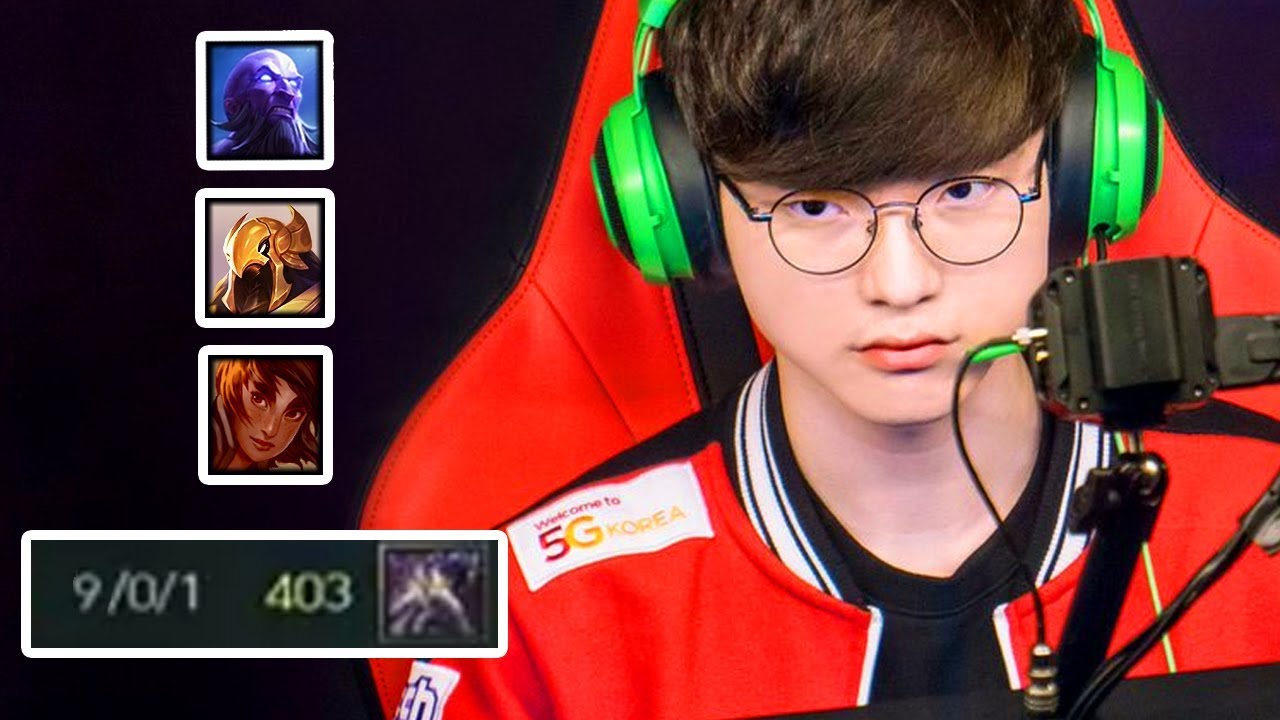 Everything FAKER did at Spring 2018 (HE'S ANGRY 😡) | #LeagueOfLegends
