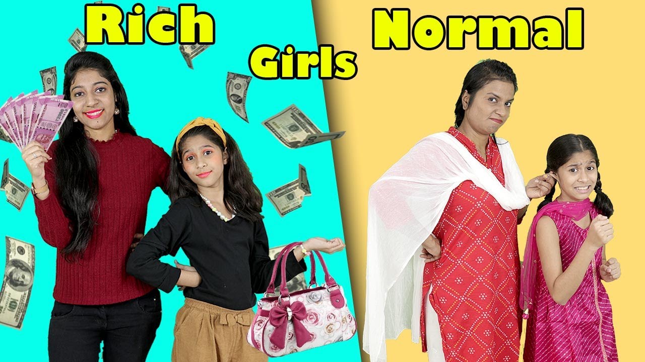Rich Girl Vs Normal Girl | Comedy Video | Pari's Lifestyle