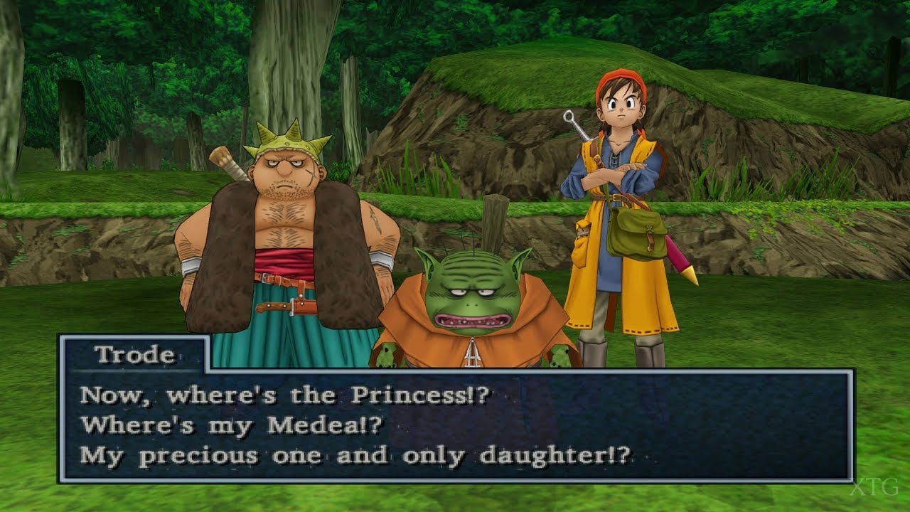 Dragon Quest VIII: Journey of the Cursed King геймплей PS2 HD (PCSX2)