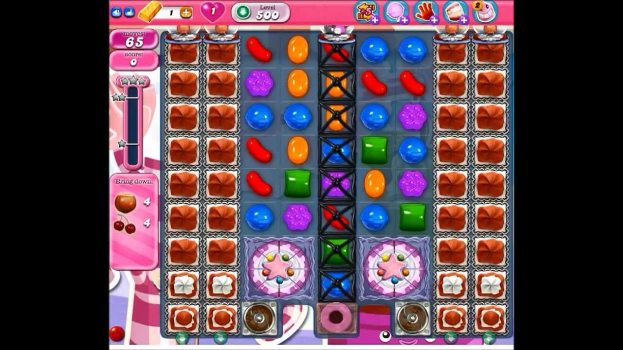 Candy Crush Saga Level 500