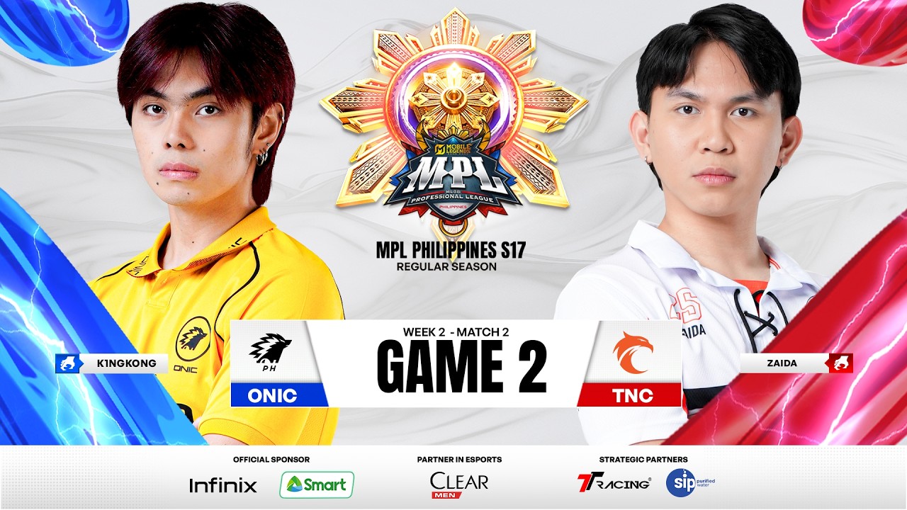 MPL PH S17 - W2D1 - ONIC VS TNC GAME 2
