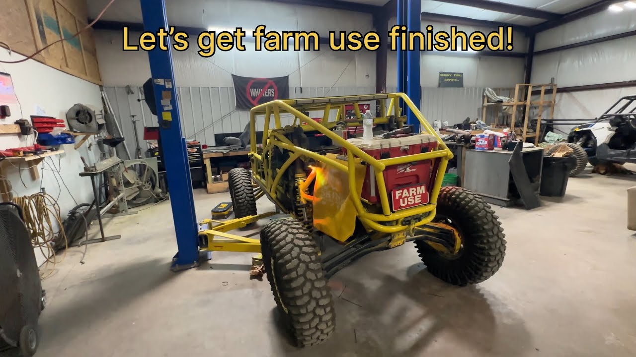 Final garage video of the rebuild of FARM USE!