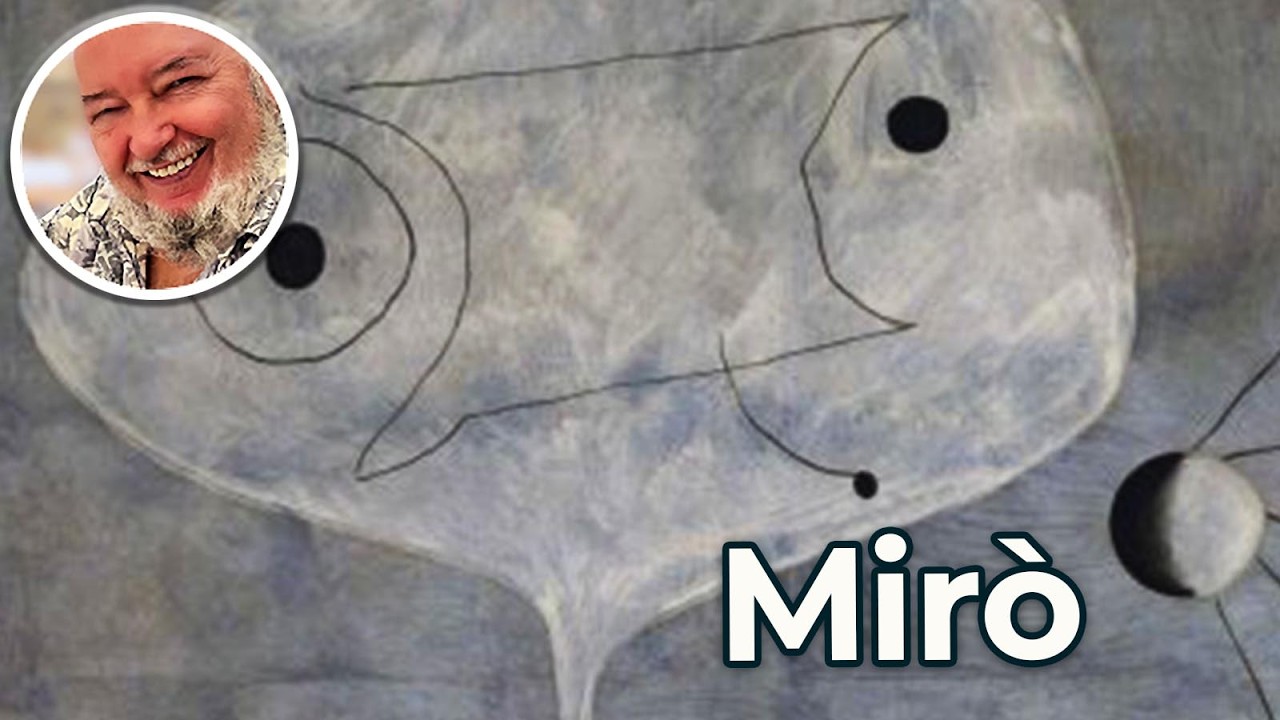L'uomo con la pipa di Joan Mirò