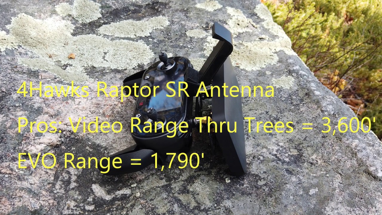 Autel EVO 4Hawks SR antenna test